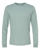 BELLA + CANVAS 3501CVC Heather CVC Long Sleeve Tee