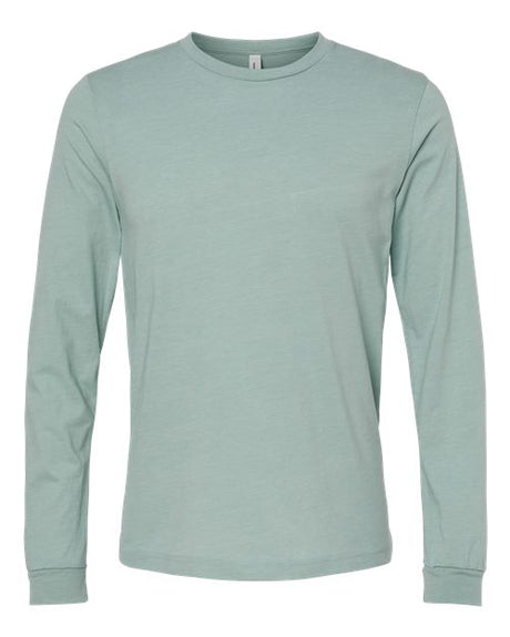 BELLA + CANVAS 3501CVC Heather CVC Long Sleeve Tee