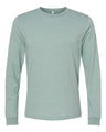 BELLA + CANVAS 3501CVC Heather CVC Long Sleeve Tee