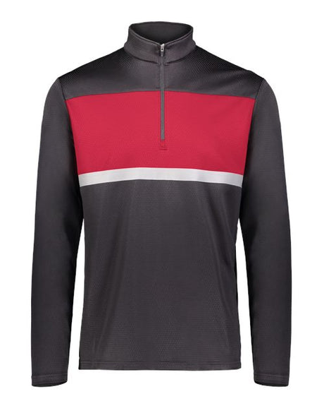 Holloway Men's Dry-Excel Prism Bold Quarter-Zip Pullover