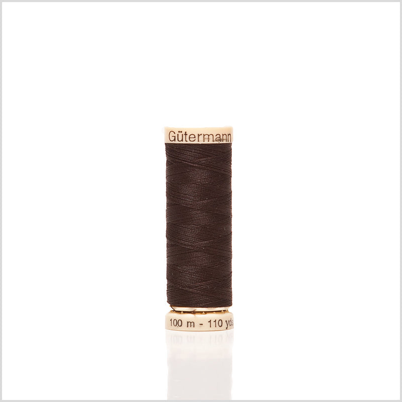 Gutermann Sew All Thread 100m - 596 Dark Brown