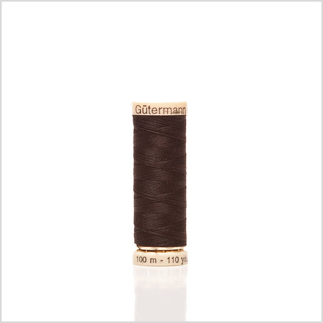 Gutermann Sew All Thread 100m - 596 Dark Brown