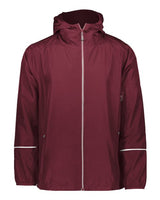Men's Packable Hooded Wind Jacket