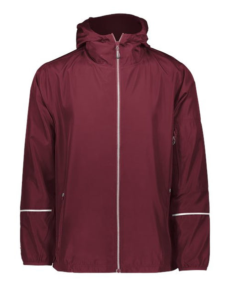 Men's Packable Hooded Wind Jacket