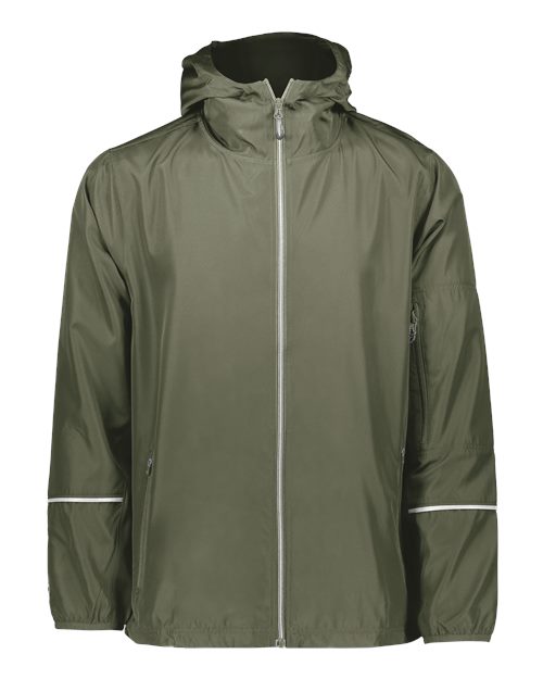 Men's Packable Hooded Wind Jacket