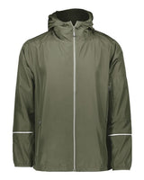 Men's Packable Hooded Wind Jacket