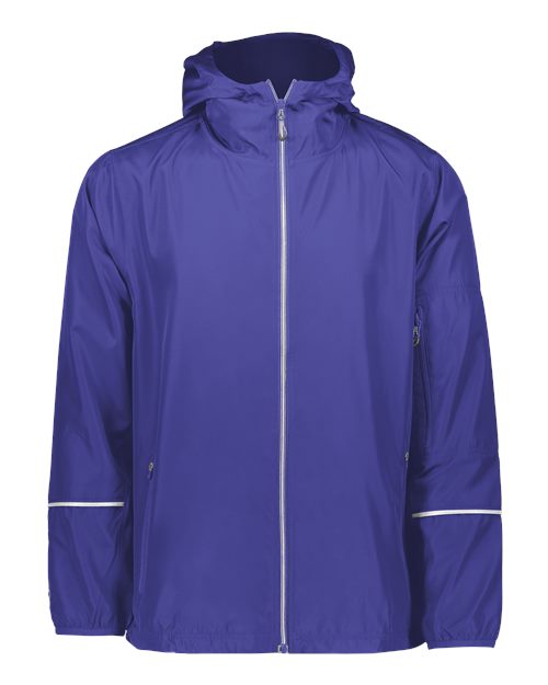 Men's Packable Hooded Wind Jacket