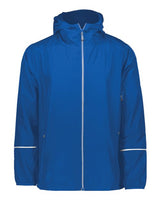 Men's Packable Hooded Wind Jacket