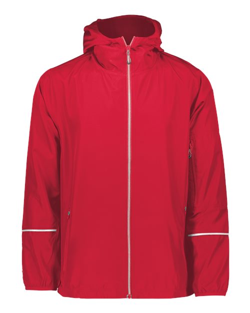 Men's Packable Hooded Wind Jacket