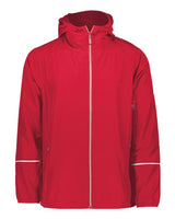 Men's Packable Hooded Wind Jacket