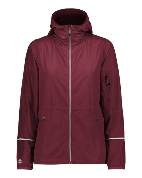 Women's Packable Hooded Jacket