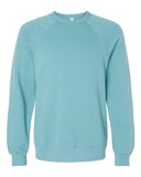 Unisex Sponge Fleece Raglan Crewneck Sweatshirt
