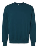 Image 1: Adult Sponge Fleece Drop Shoulder CrewneckImage 2: Soft adult fleece sweatshirt designImage 3: Relaxed fit drop shoulder pulloverImage 4: Blank adult sweatshirt for printingImage 5: Lightweight fleece casual apparelImage 6: Comfortable crewneck sweatshirt