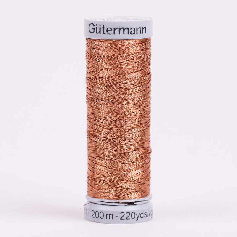 Gutermann Metallic Thread 200m - 36 Copper