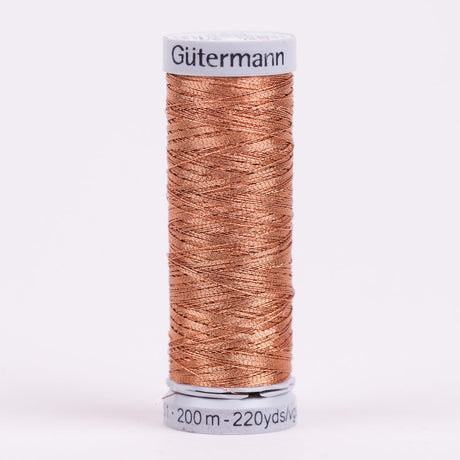 Gutermann Metallic Thread 200m - 36 Copper