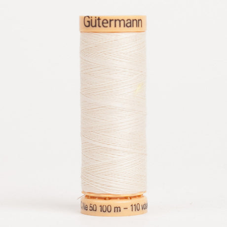 Gutermann Cotton Thread 100m - 1240 Ecru