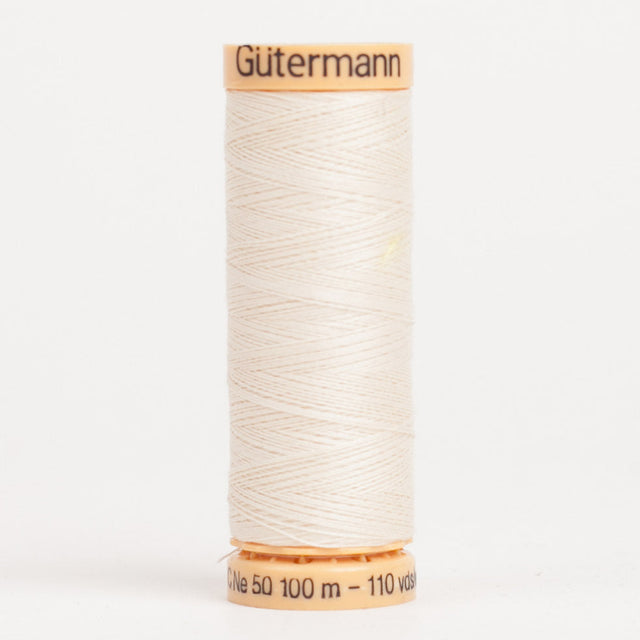 Gutermann Cotton Thread 100m - 1240 Ecru