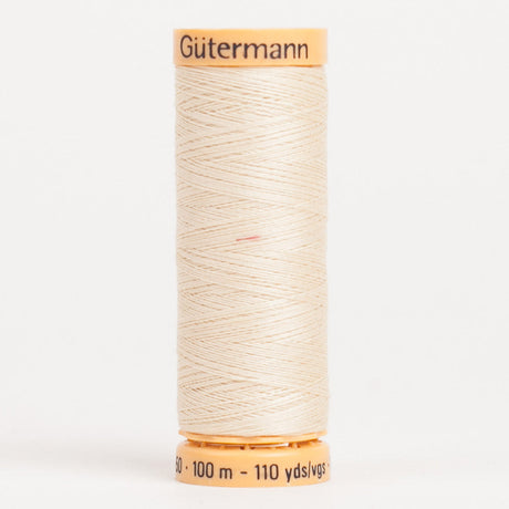 Gutermann Cotton Thread 100m - 1105 Cream