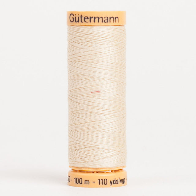 Gutermann Cotton Thread 100m - 1105 Cream