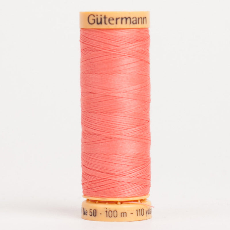 Gutermann Cotton Thread 100m - 4950 Light Coral