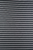 1 yarda de tela de punto French Terry con estampado a rayas, 58/60'' de ancho, mezcla de poliéster, rayón y spandex