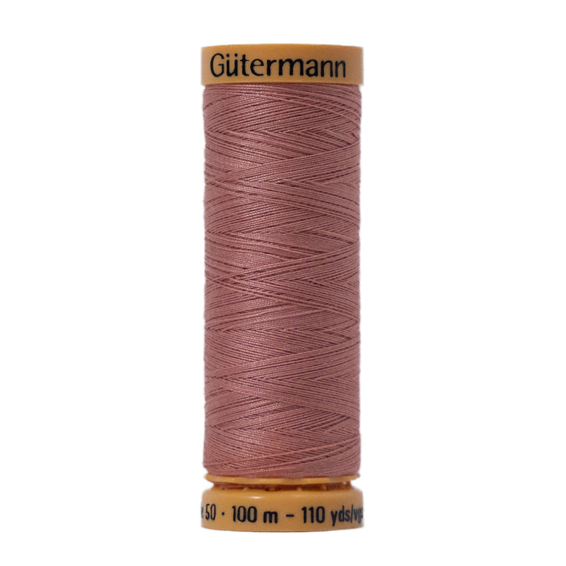 Gutermann Natural Cotton Thread 100m - 5410 Coral Rose