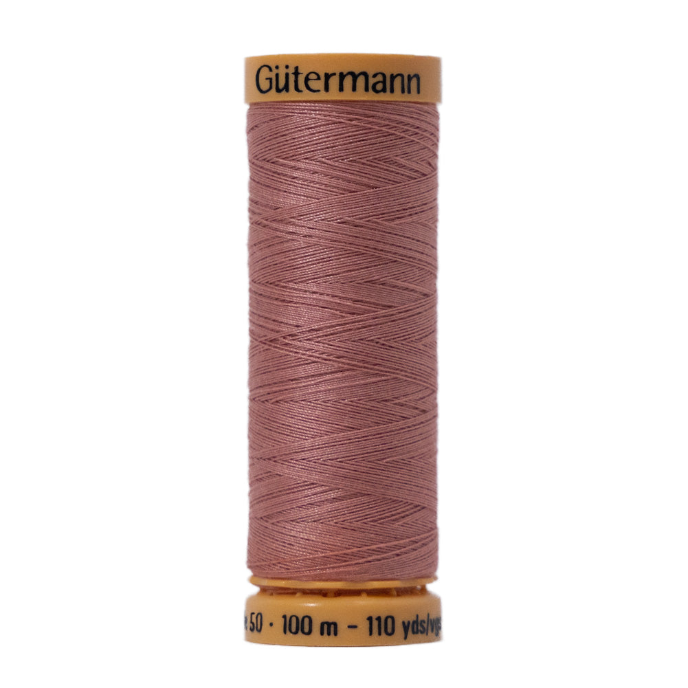 Gutermann Natural Cotton Thread 100m - 5410 Coral Rose