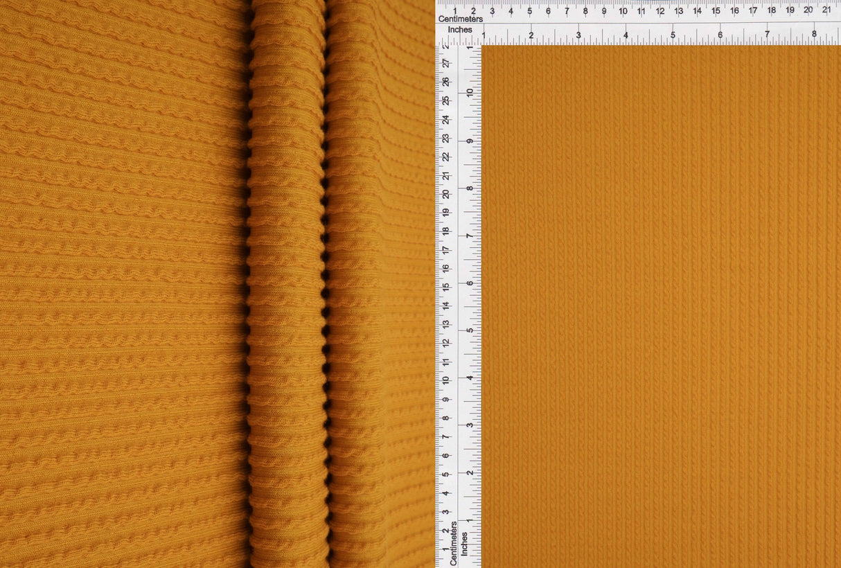 Double Knit Rib Stretch Fabric