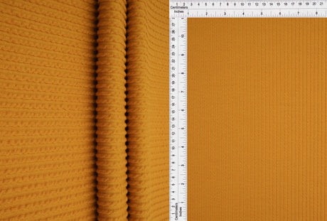 Double Knit Rib Stretch Fabric