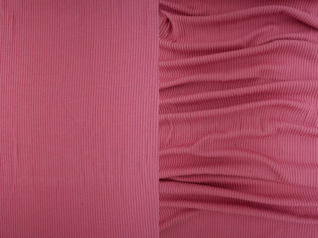 Double Knit Rib Stretch Fabric