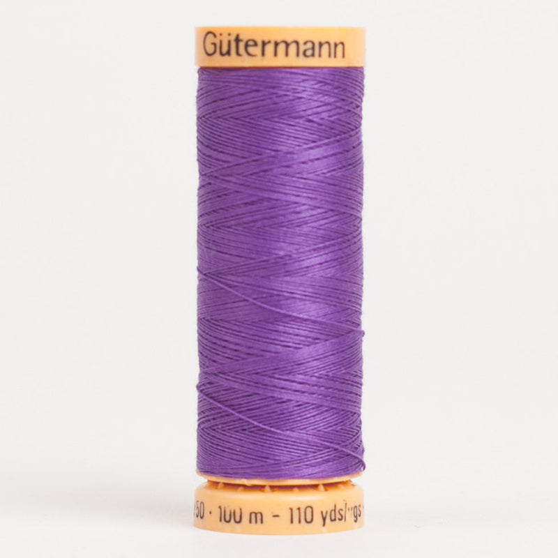 Gutermann Cotton Thread 100m - 6150 Bright Purple