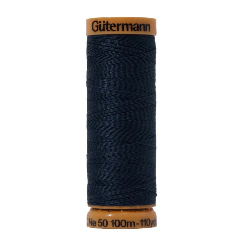 Gutermann Natural Cotton Thread 100m - 6230 Navy