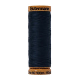 Gutermann Natural Cotton Thread 100m - 6230 Navy