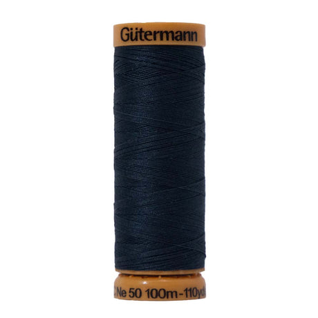 Gutermann Natural Cotton Thread 100m - 6230 Navy