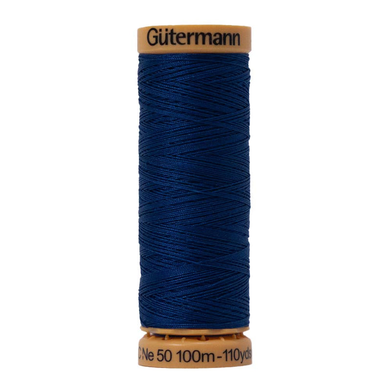 Gutermann Natural Cotton Thread 100m - 6700 Sapphire