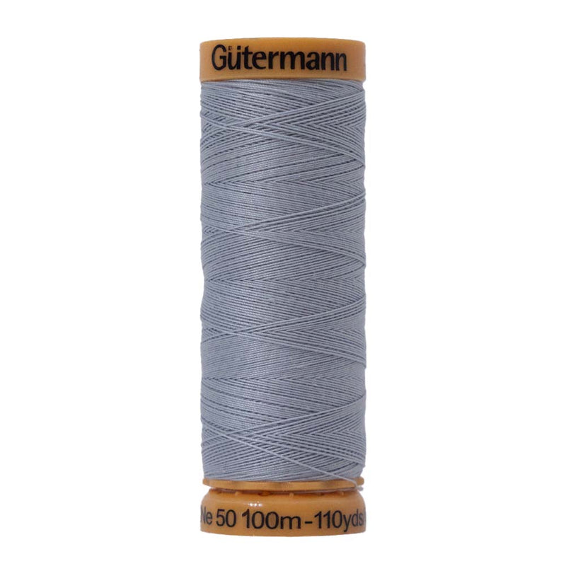 Gutermann Natural Cotton Thread 100m - 7510 Light Tile Blue