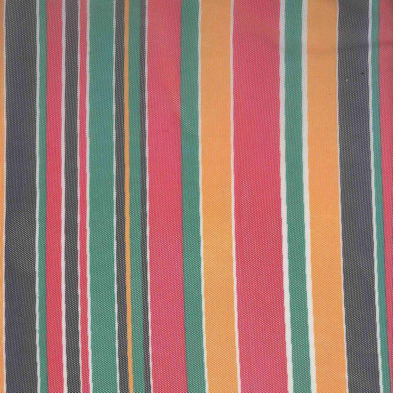 1 Yard Polyester Spandex Mesh Fabric Vertical Stripe Print Lightweight Stretch Sheer 54" Width