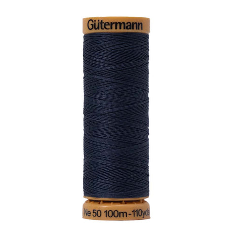 Gutermann Natural Cotton Thread 100m - 7400 Slate Board Gray
