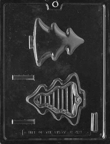 Small Tree Pour Box Chocolate Mold - LPC420