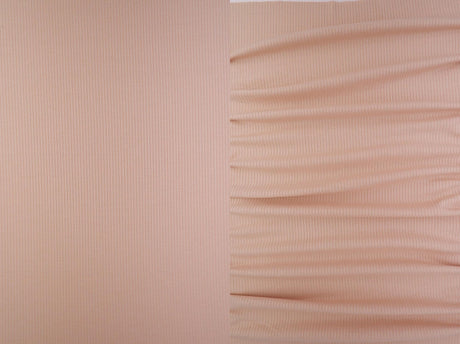 Rib Solid Stretch Knit Fabric