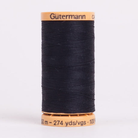 Gutermann Natural Cotton Thread 250m - 1001 Black