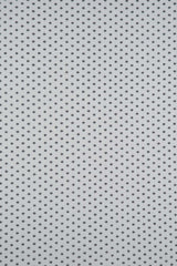 Flocked Mesh Polka Dot Stretch Fabric White/Black