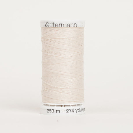 Gutermann Sew All Thread 250m - 22 Egg Shell