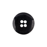 Black Horn Button - 32L/20mm