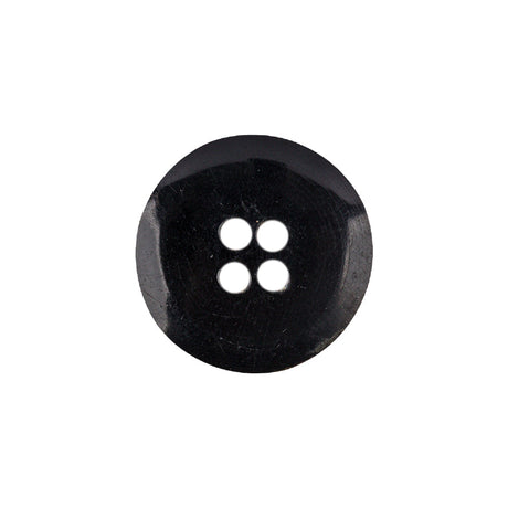 Black Horn Button - 32L/20mm