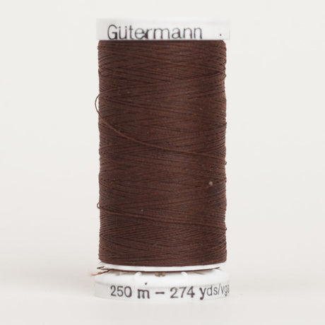 Gutermann Sew All Thread 250m - 590 Chocolate