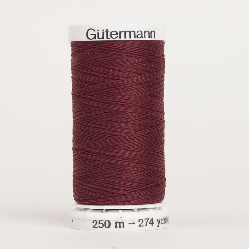 Gutermann Sew All Thread 250m - 450 Burgundy