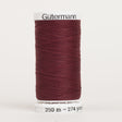 Gutermann Sew All Thread 250m - 450 Burgundy