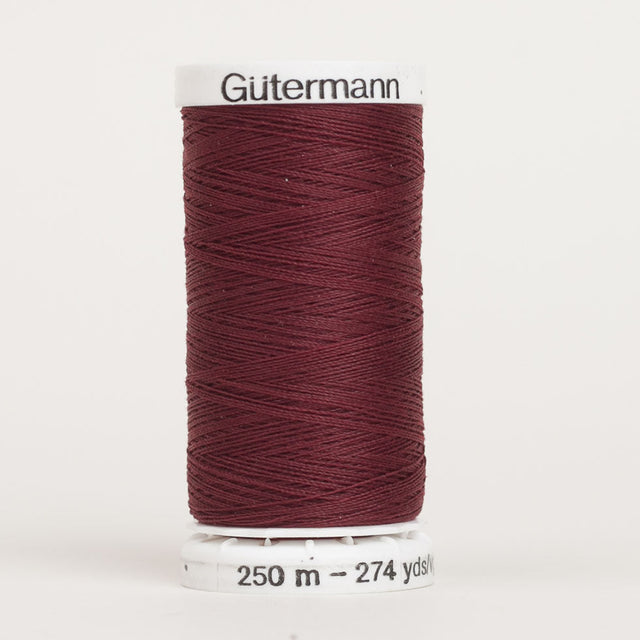 Gutermann Sew All Thread 250m - 450 Burgundy