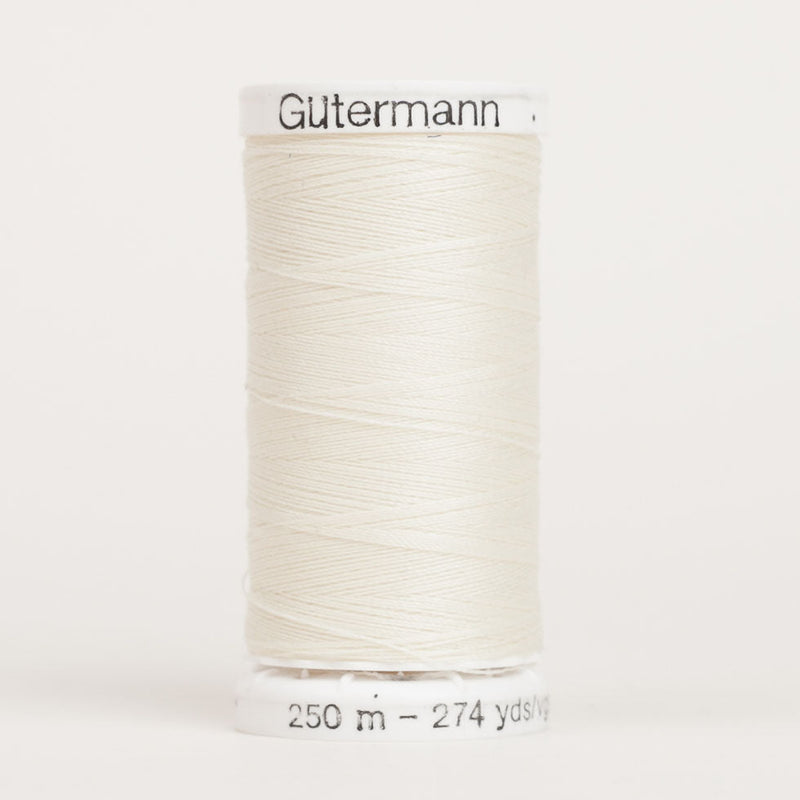 Gutermann Sew All Thread 250m - 795 Antique White
